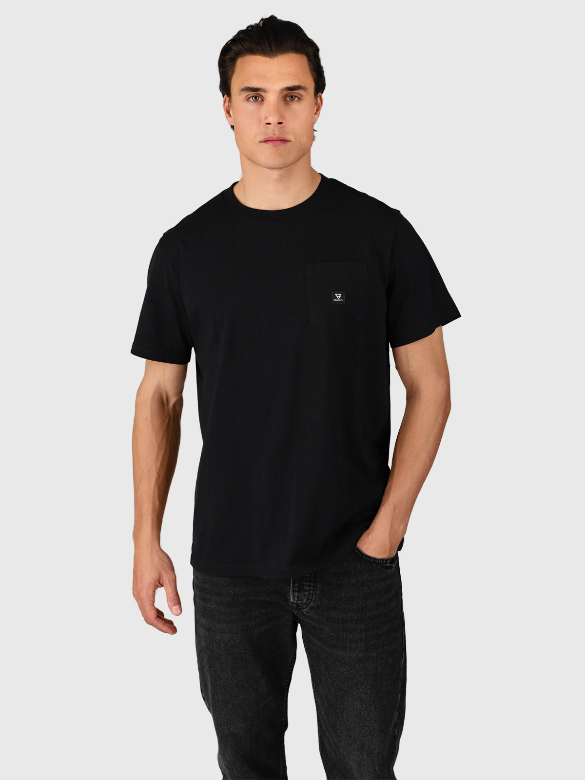 brunotti-axle-n-t-shirt-herren-schwarz-bio-baumwolle image 1