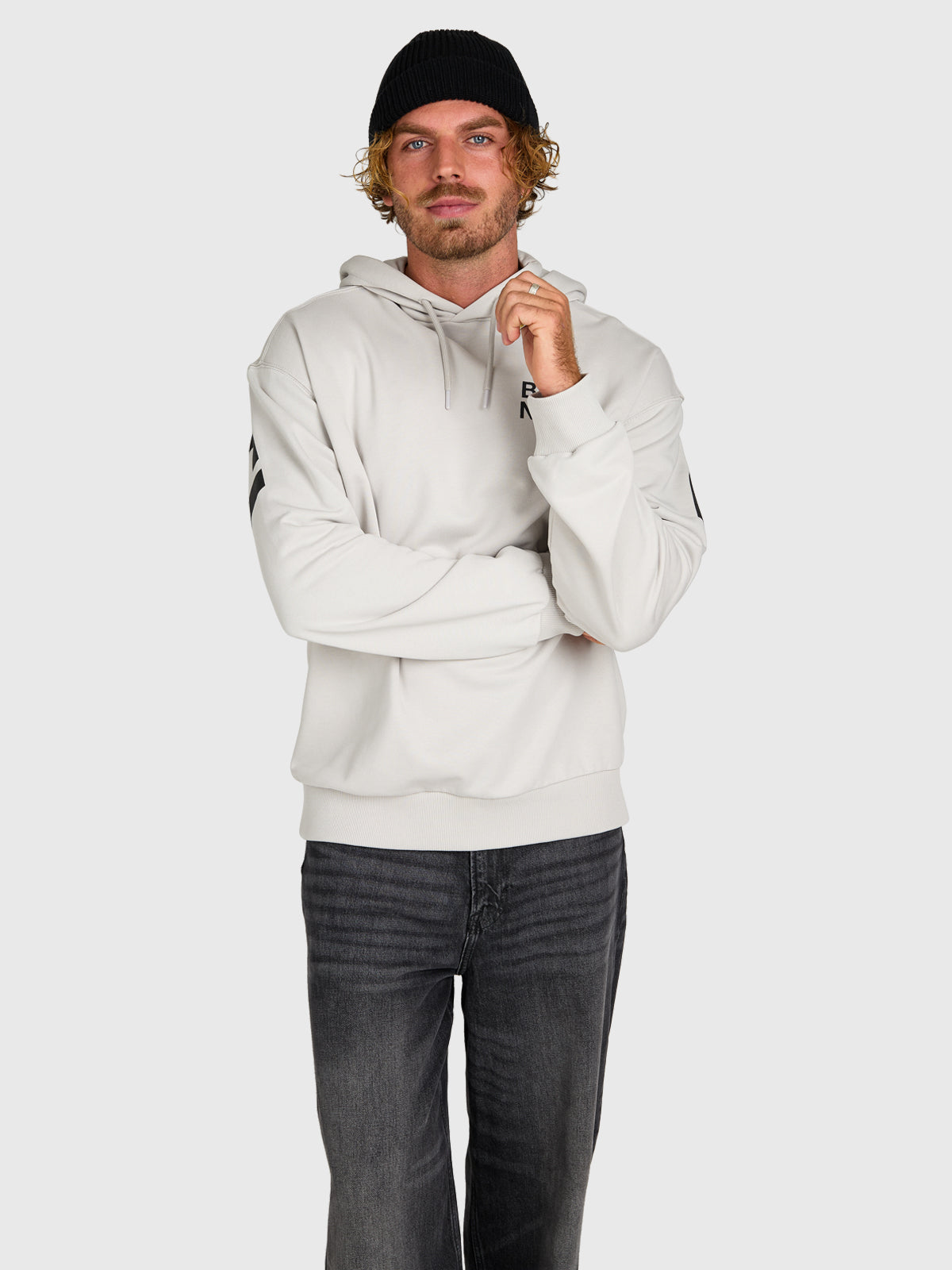 brunotti-haral-kapuzenpullover-herren-soft-grey-baumwolle image 2