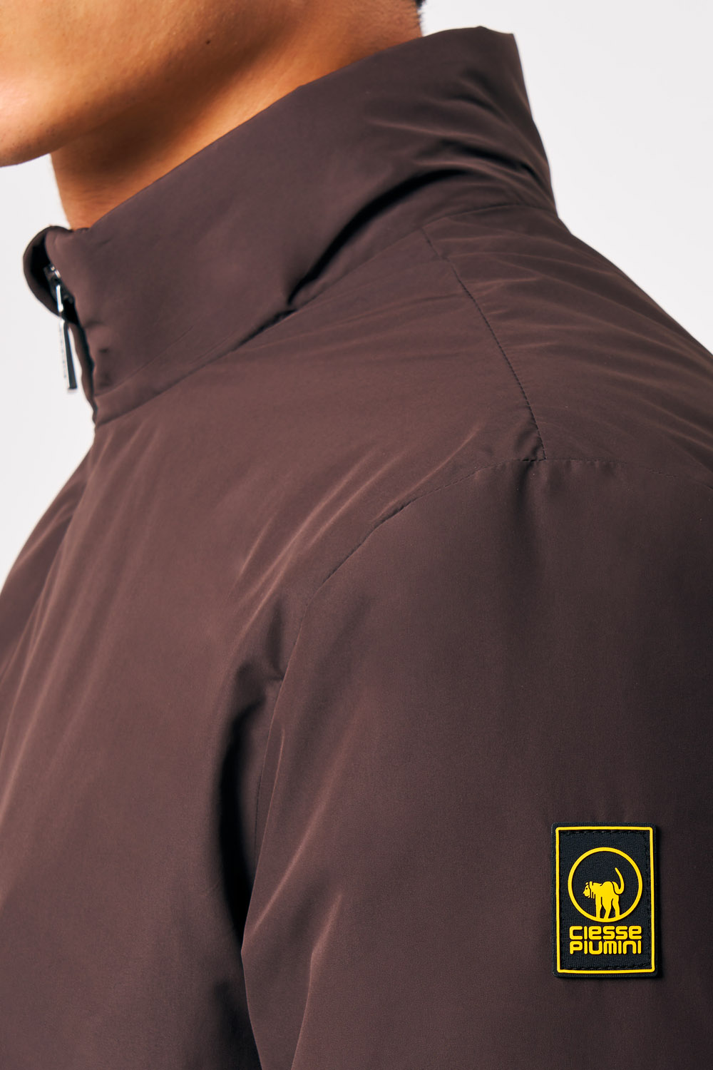 ciesse-outdoor-titano-bikerjacke-herren-braun-wattiert-dwr image 4