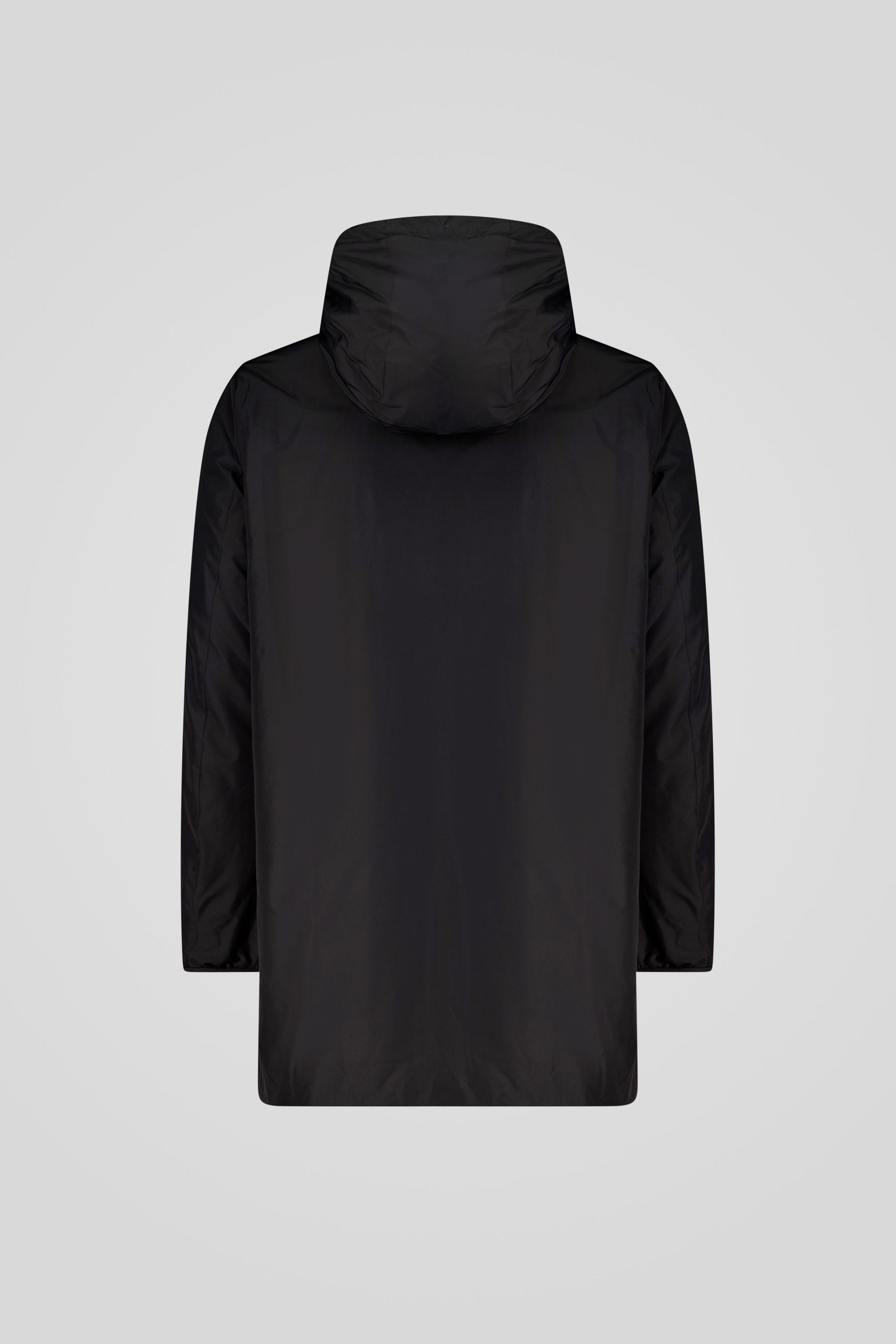 ciesse-outdoor-lange-winterjacke-schwarz-mit-kapuze-wattiert image 6