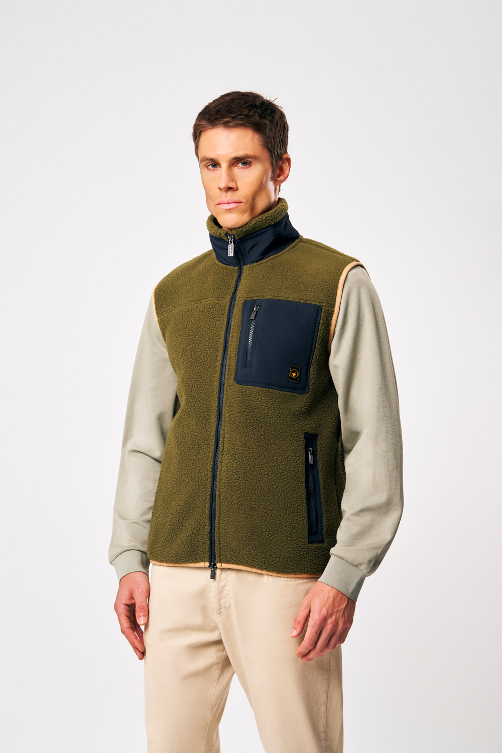 ciesse-outdoor-julio-teddyweste-gr-n-herren image 1