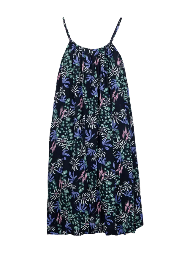 brunotti-islayne-print-damen-kleid-schwarz-sommer image 1