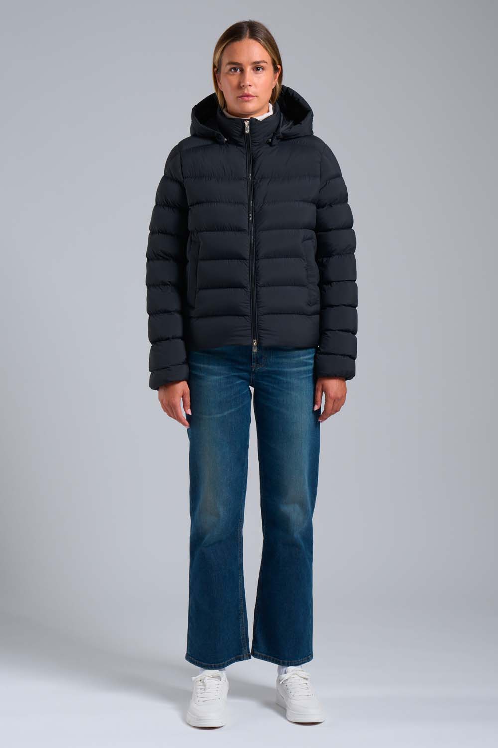 ciesse-outdoor-diva-daunenjacke-damen-schwarz-kapuze image 2