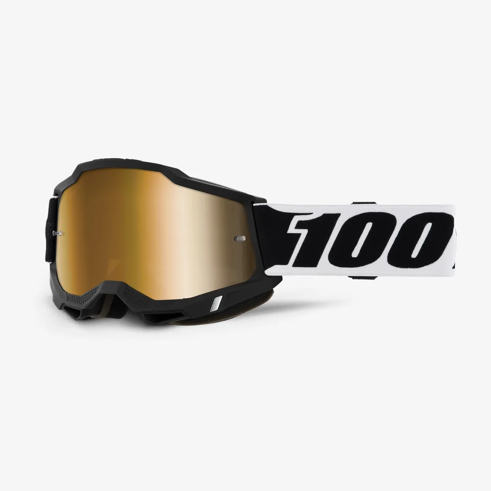 100-accuri-2-true-gold-mirror-clear-motocrossbrille image 1