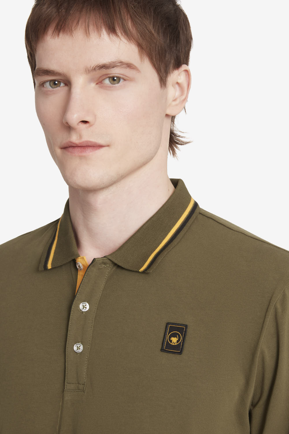 ciesse-outdoor-saxon-4-0-polo-oliv-baumwolle image 3