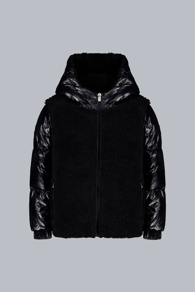ciesse-outdoor-jonney-daunenjacke-schwarz-teddy-hybrid-m-dchen image 1