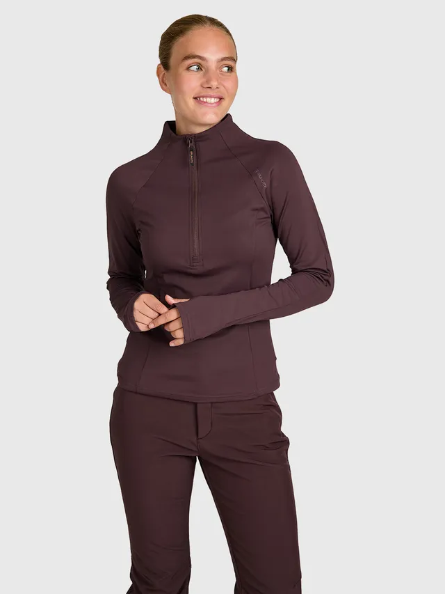 brunotti-sanna-damen-snow-fleece-raisin-slim-fit image 1