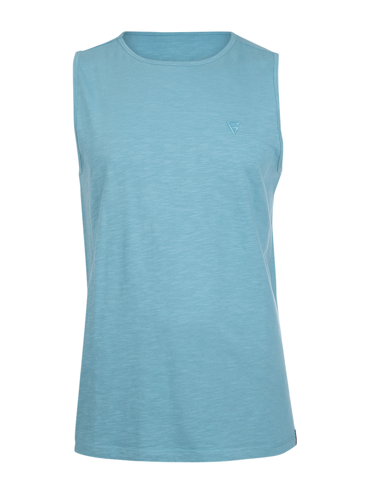 brunotti-malaku-slub-singlet-tank-top-herren-adriatic-blue-baumwolle image 7