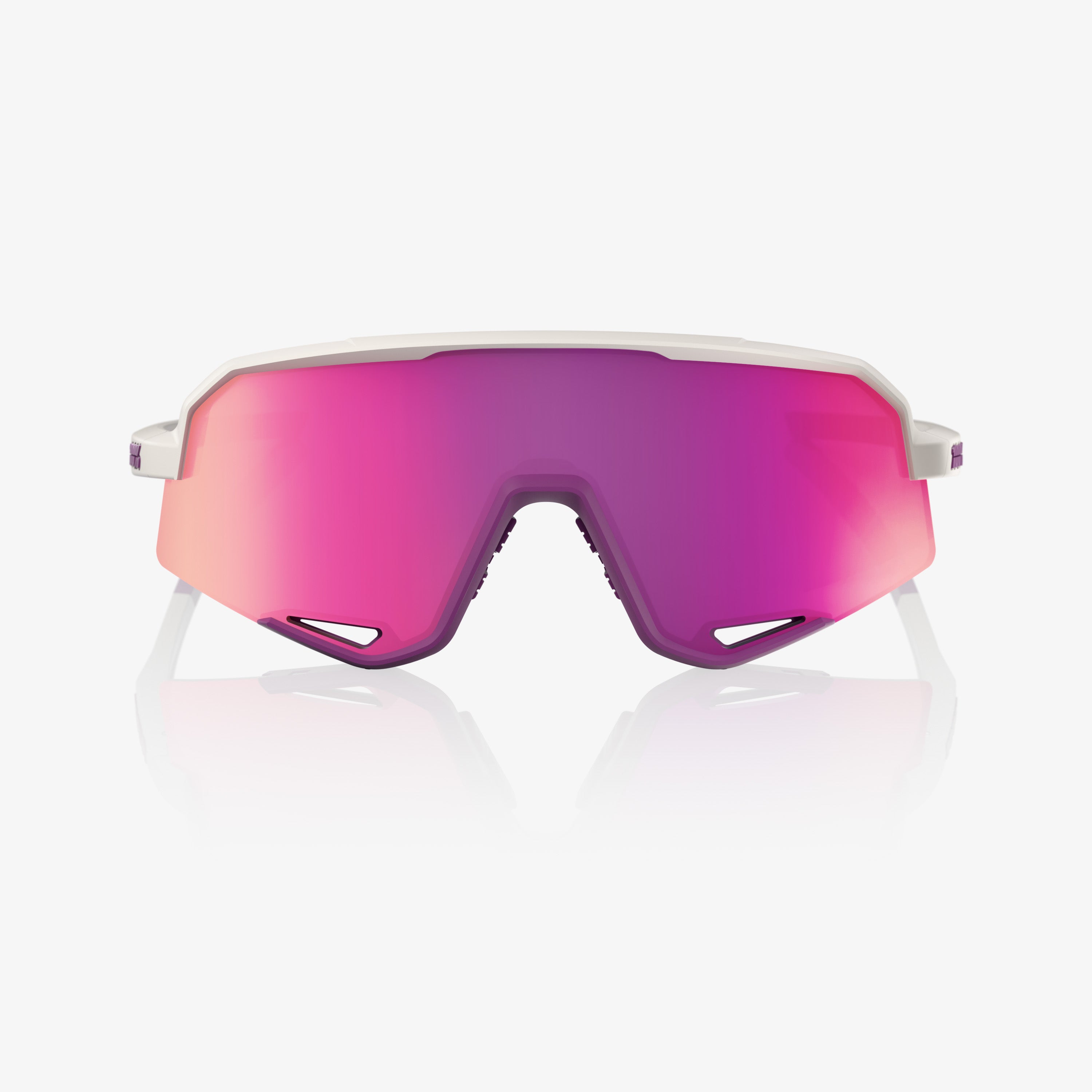 100-slendale-matte-chalk-sonnenbrille-purple-mirror image 2