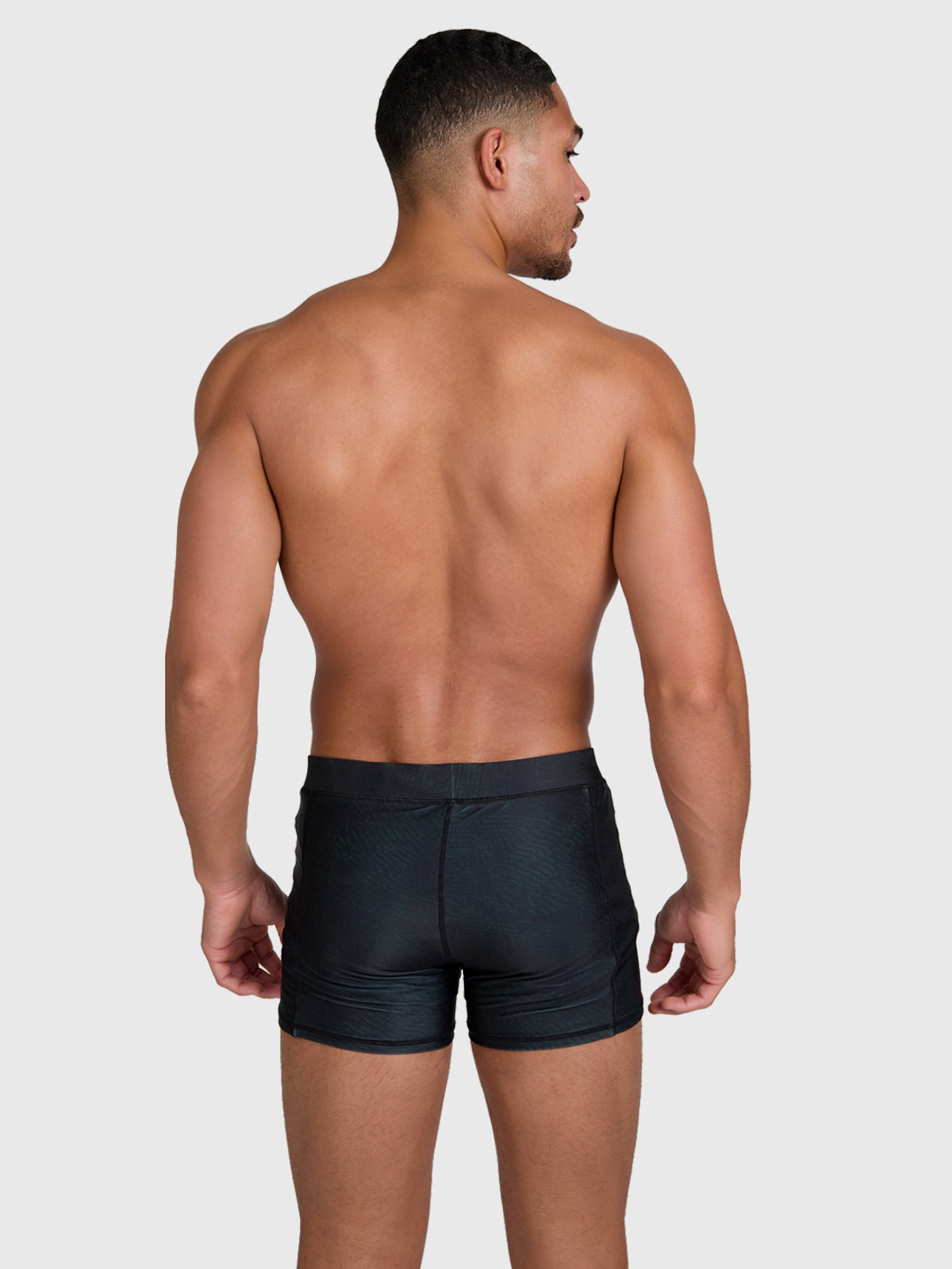 brunotti-samier-print-herren-badehose-schwarz image 2