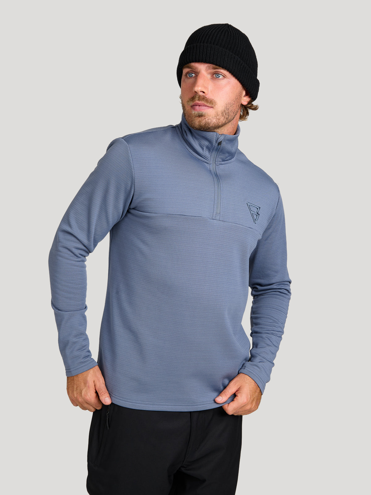 brunotti-daronst-herren-fleece-grey-sky-regular-fit image 3