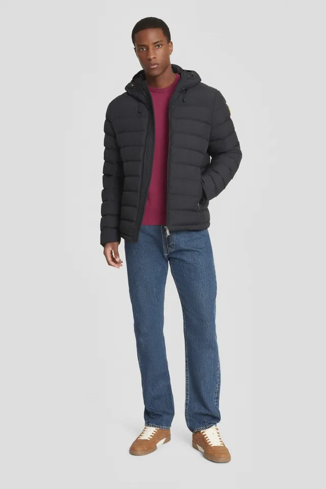 ciesse-daunenjacke-schwarz-kurz-mit-kapuze-90-10-dwr image 1
