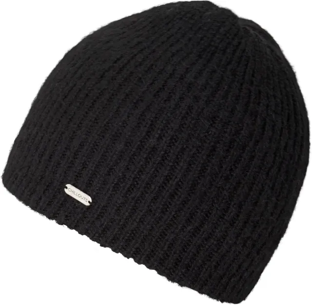 chillouts-viva-hat-beanie-schwarz-rippstrick-doppellagig image 1