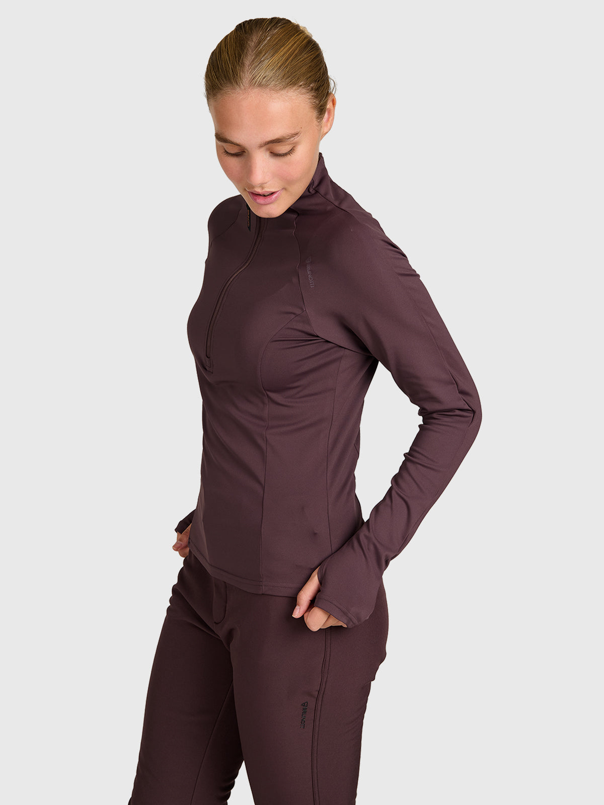 brunotti-sanna-damen-snow-fleece-raisin-slim-fit image 4