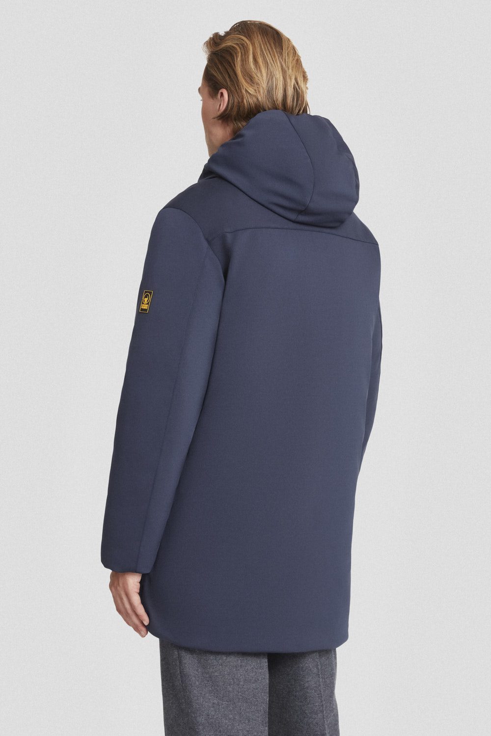 ciesse-outdoor-softshelljacke-lang-blau-wasserdicht-10k-kapuze image 4