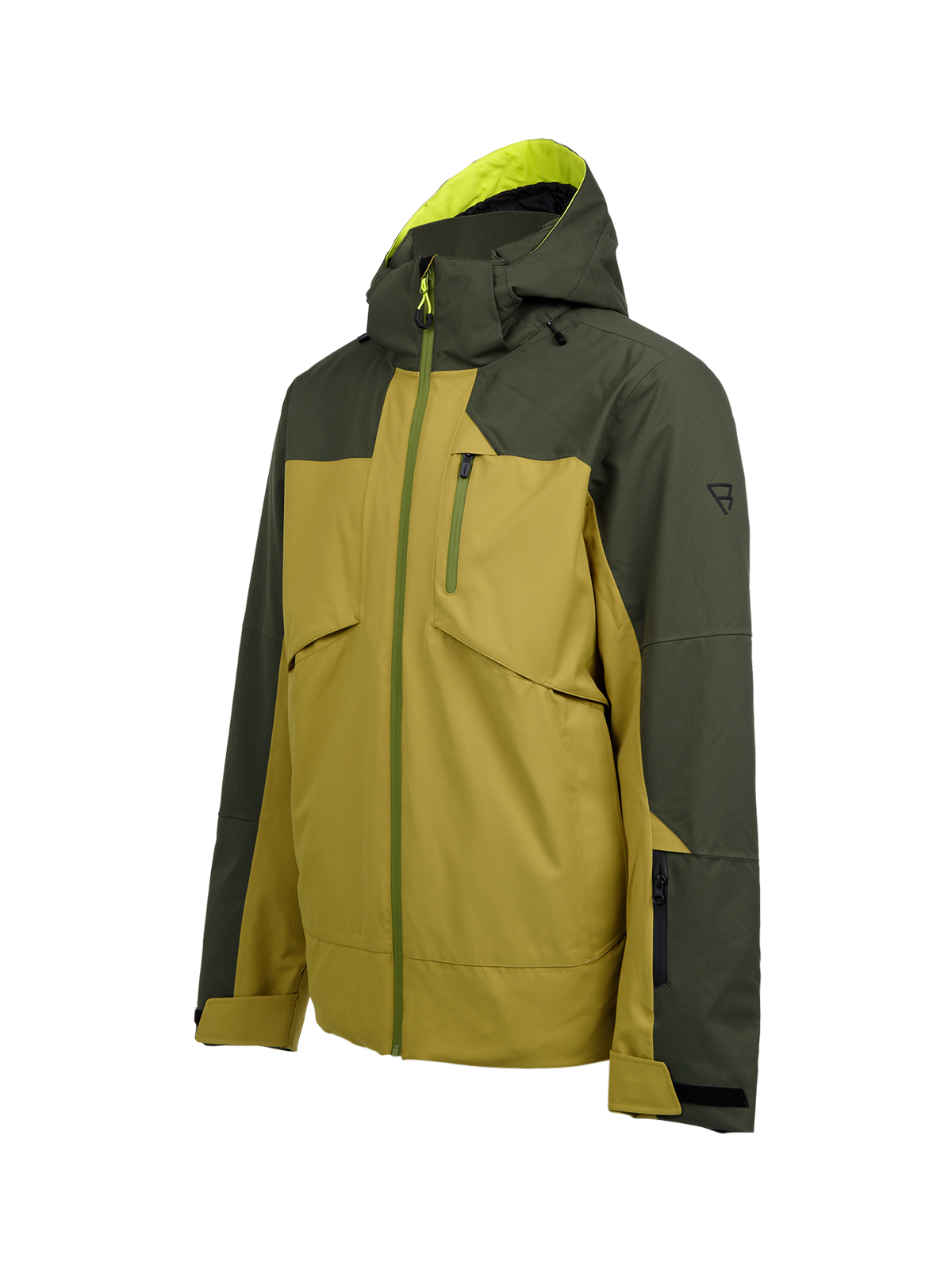 brunotti-kanisher-herren-skijacke-dark-moss-15k-wasserdicht image 3