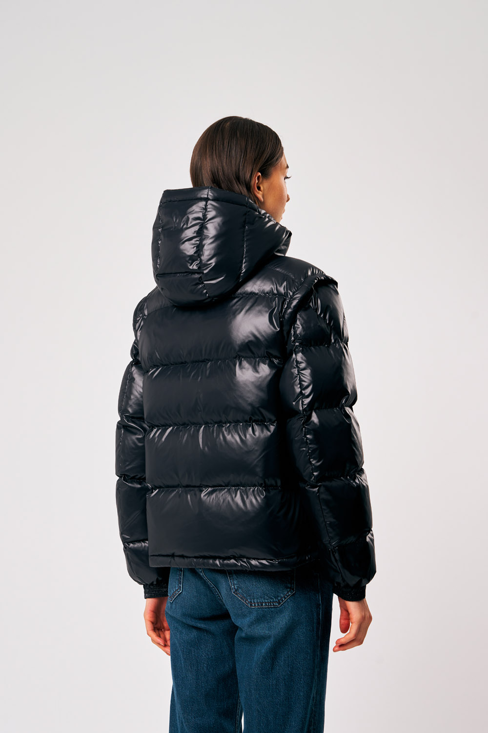 ciesse-outdoor-ginny-daunenjacke-damen-schwarz-abnehmbare-rmel image 5