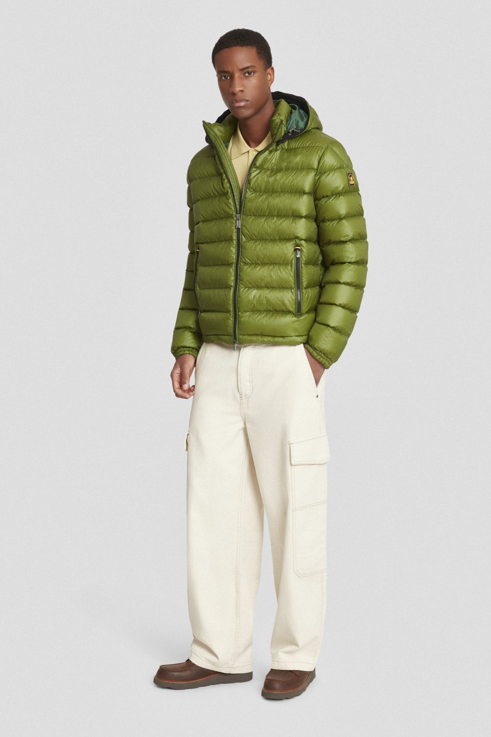 ciesse-outdoor-daunenjacke-gr-n-kurz-800-fill-kapuze image 2