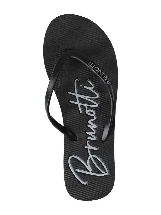 brunotti-logo-damen-flip-flops-schwarz-pvc-gr-36-42 image 1