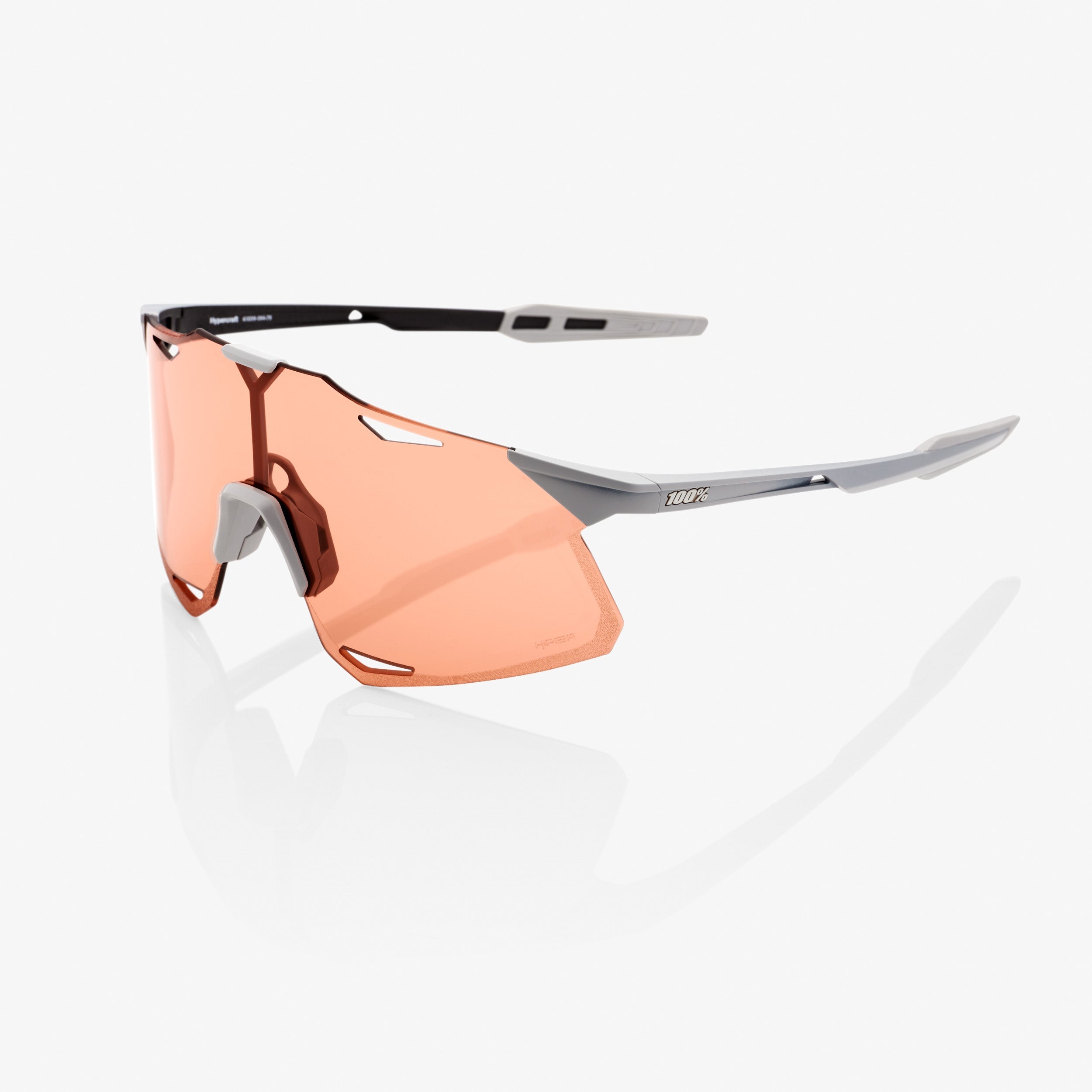 100-hypercraft-sportsonnenbrille-stone-grey-hiper-coral image 1