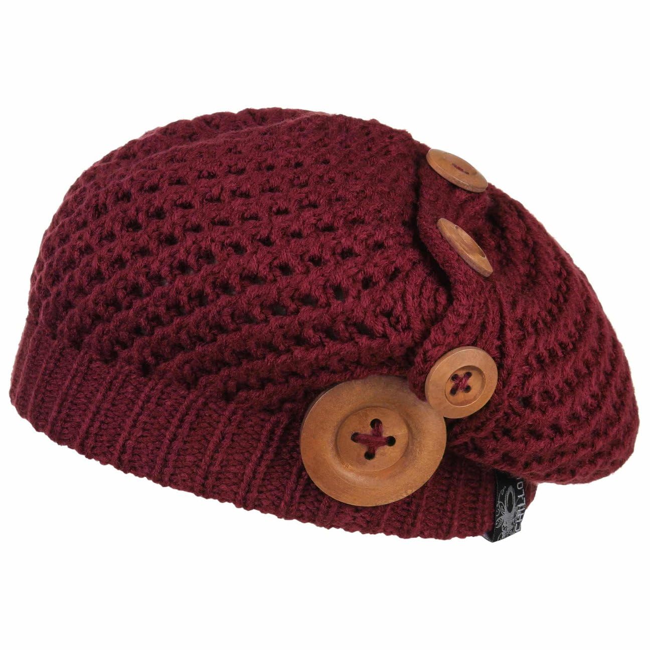 chillouts-beanies-nelly-hat-beanie-bordeaux-damen-strickm-tze image 1