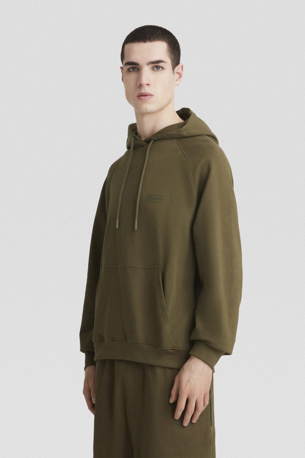ciesse-outdoor-hoodie-baumwolle-gr-n-military-kapuze image 2