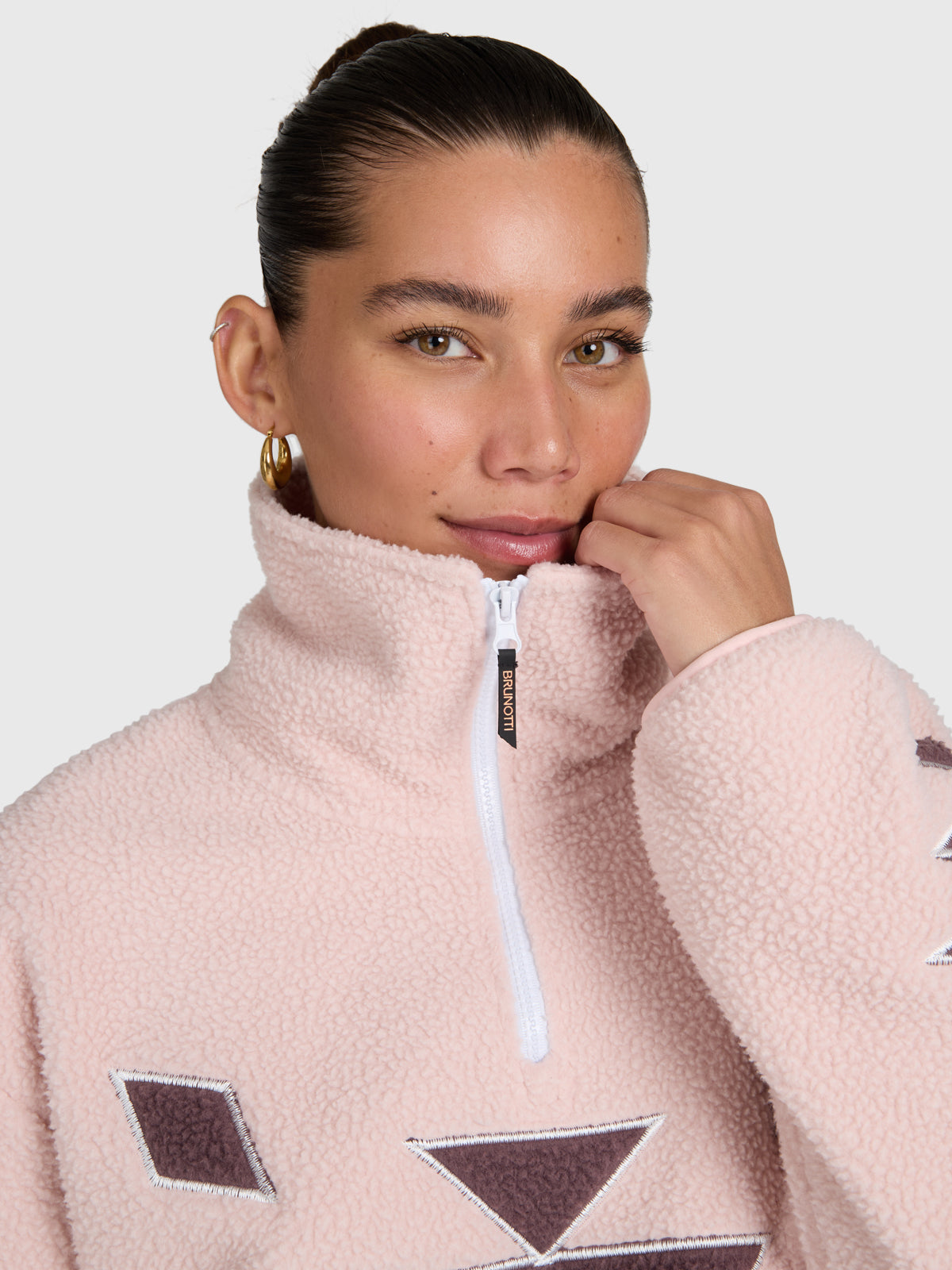 brunotti-charley-damen-urban-fleece-sepia-rose-polyester image 6