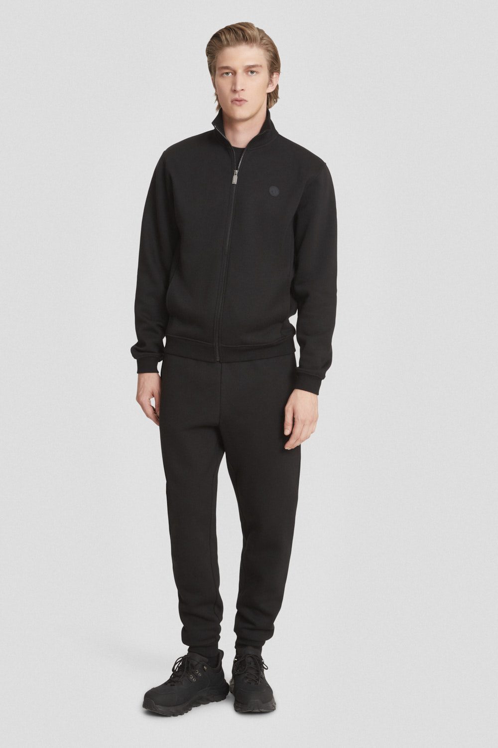 ciesse-sporthose-herren-schwarz-baumwolle-mit-kordelzug image 1