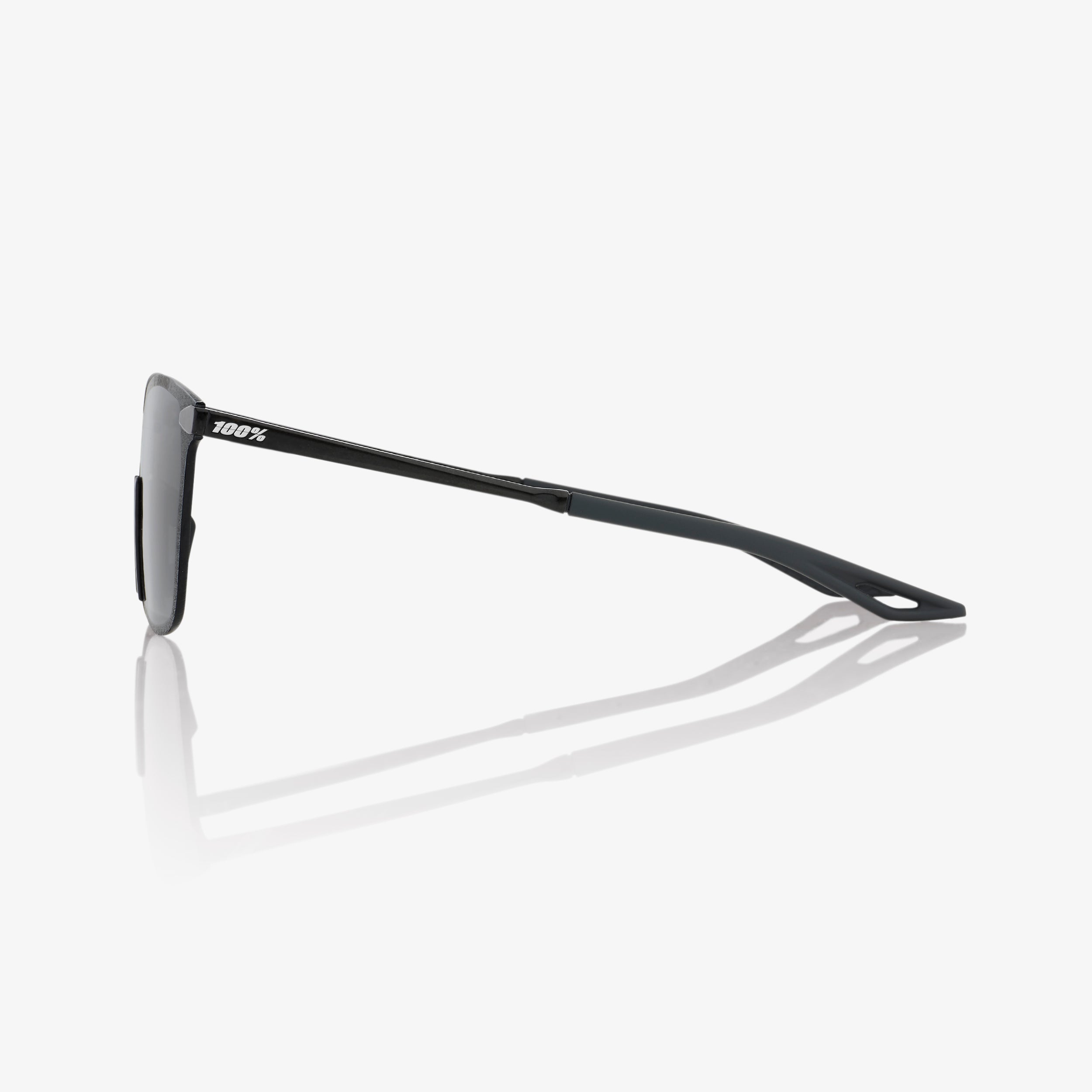 100-legere-square-sonnenbrille-polished-black-smoke-os image 3