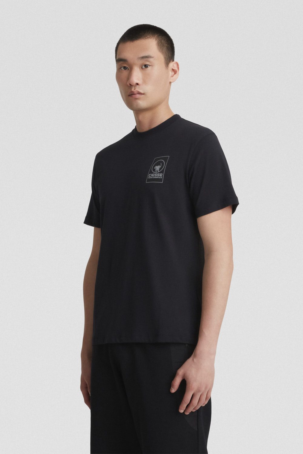 ciesse-outdoor-t-shirt-girocollo-t-shirt-schwarz-baumwolle image 2