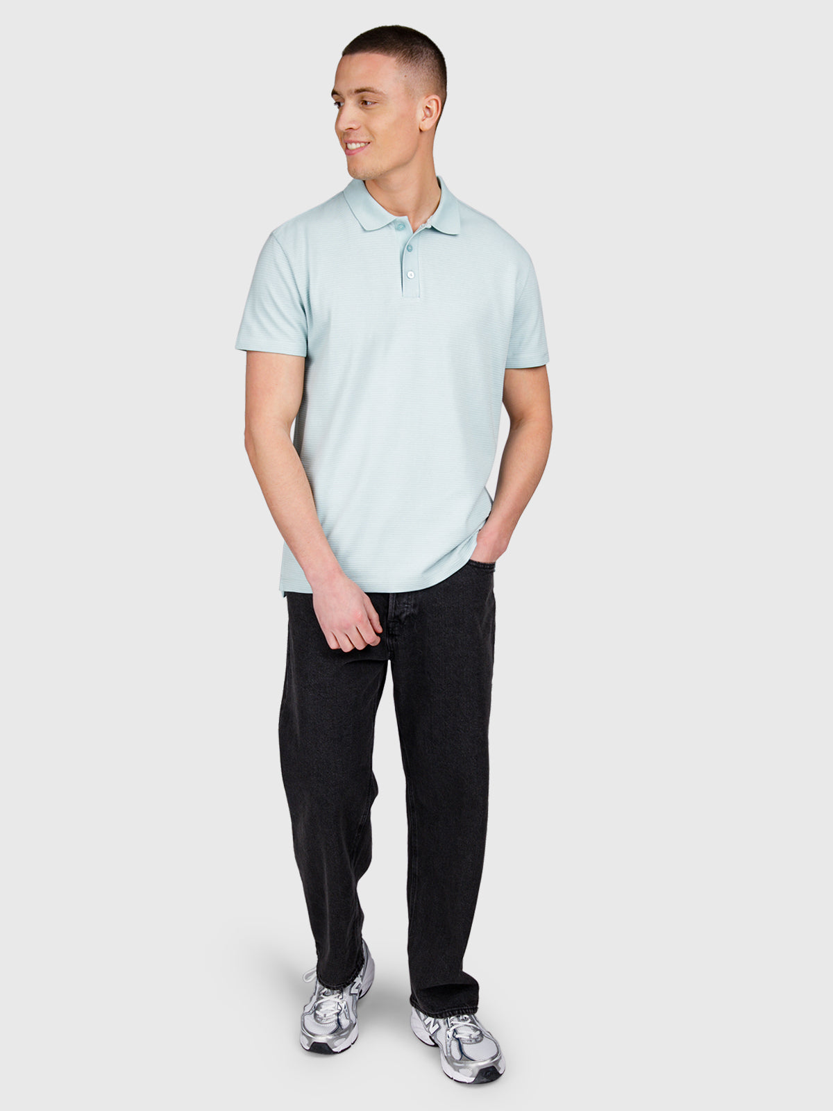 brunotti-domo-herren-polo-shirt-mist-ottoman-jersey image 6