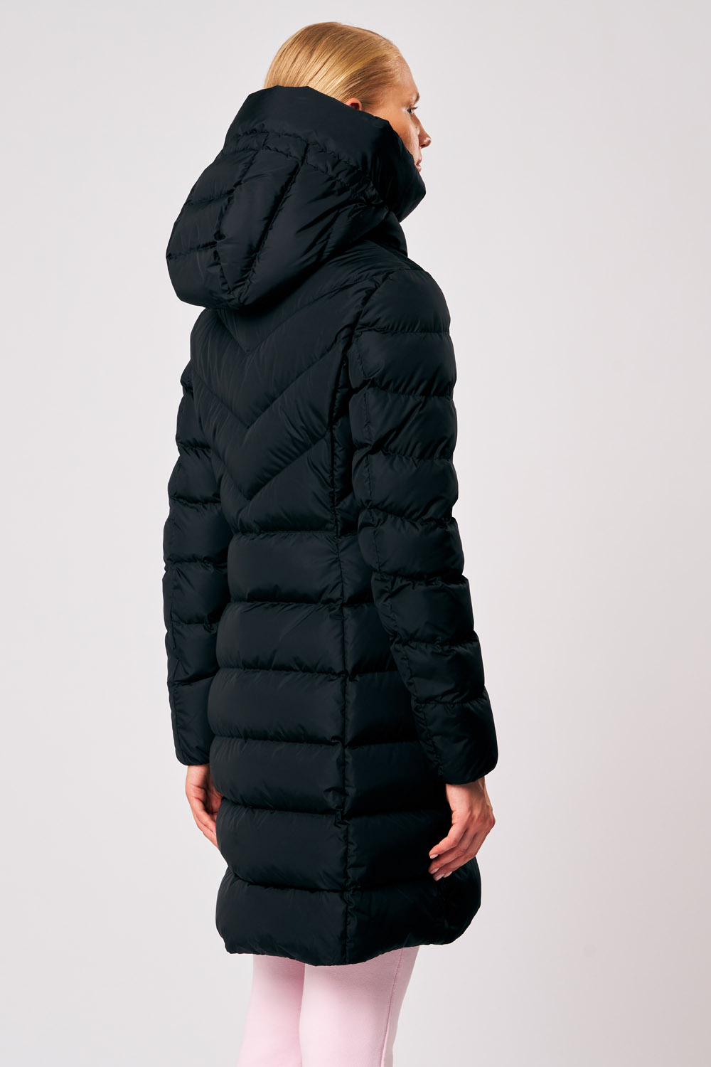 ciesse-outdoor-rebecca-daunenmantel-damen-schwarz-lang image 5