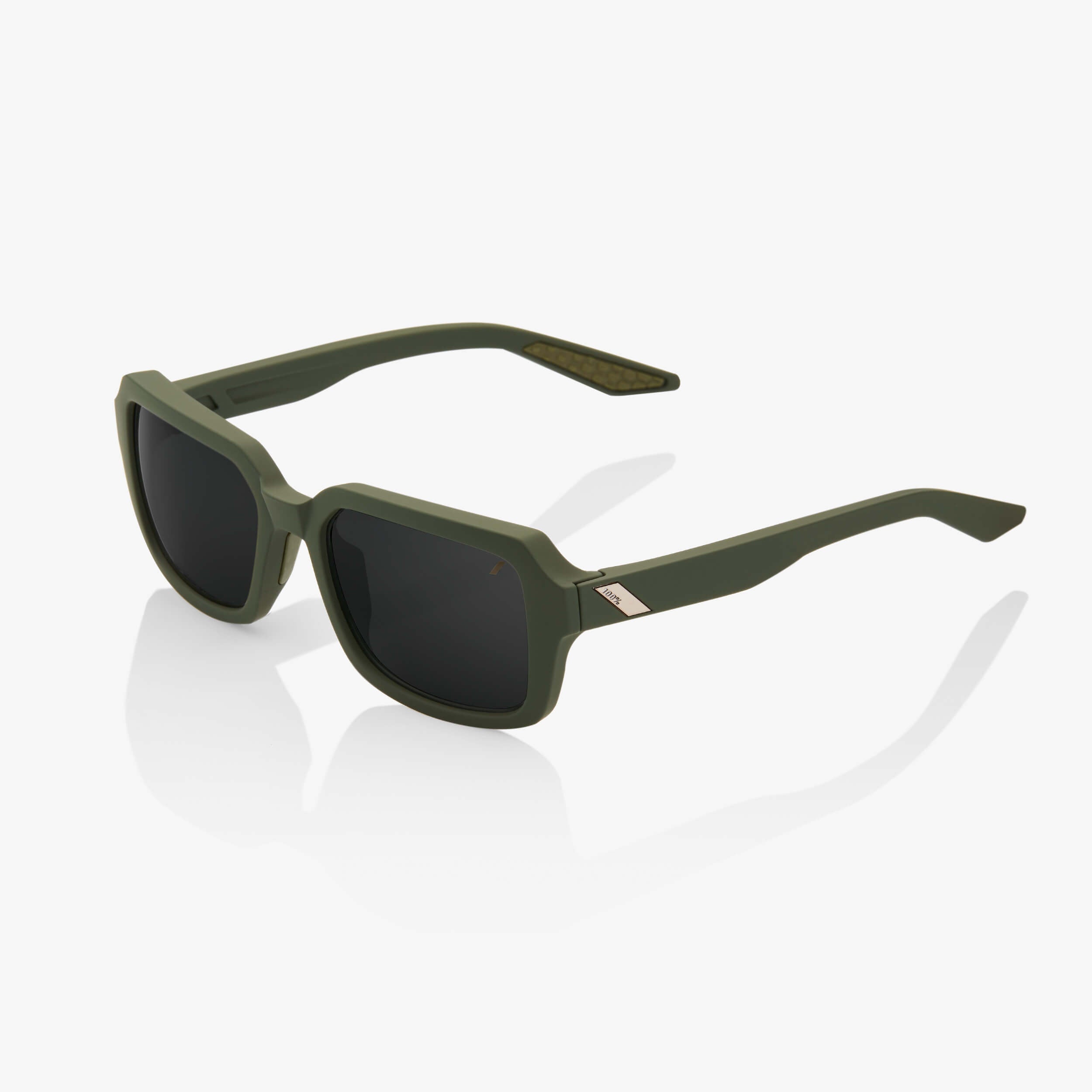100percent-rideley-army-green-sonnenbrille-black-mirror image 1