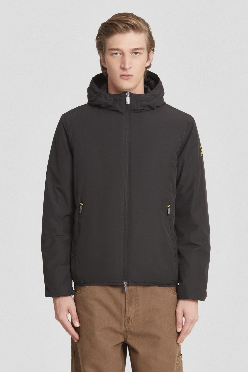 ciesse-outdoor-giacche-invernali-steppjacke-schwarz-kapuze image 1