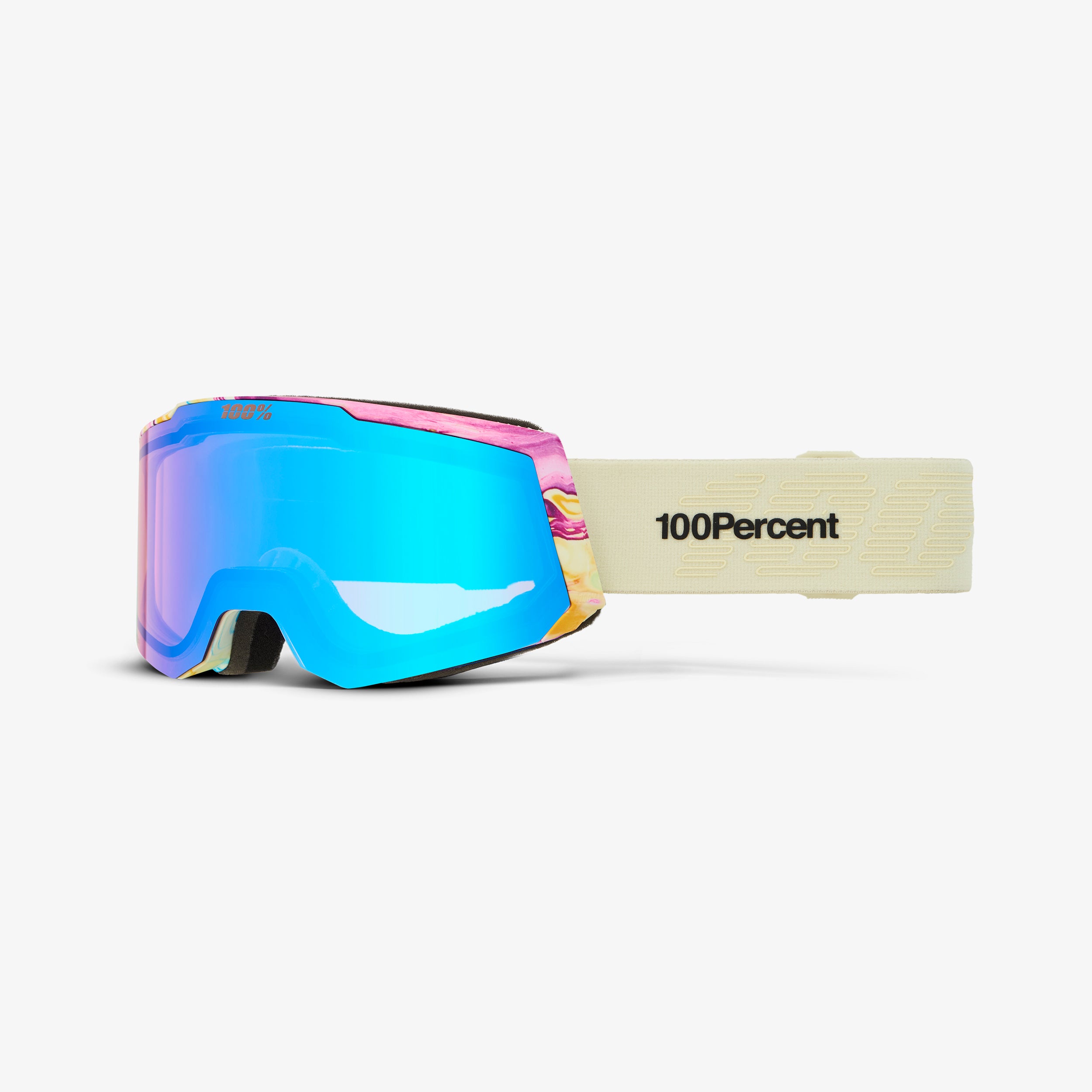 100-snowcraft-s-skibrille-silencio-silber-flash image 2