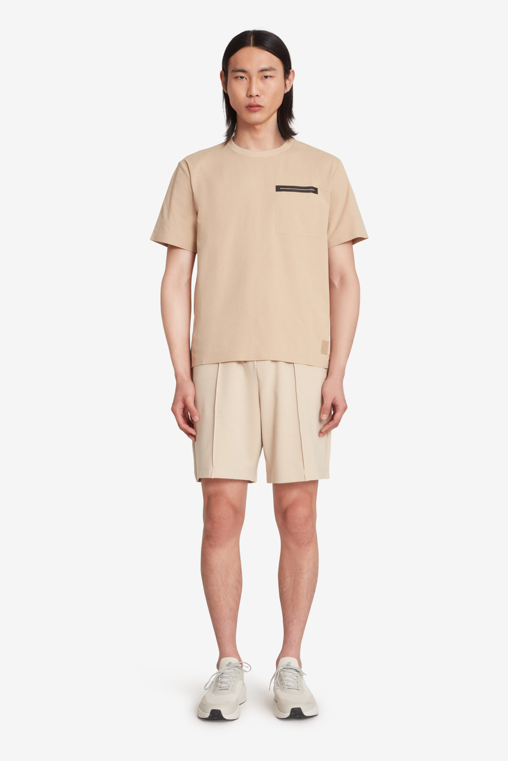 ciesse-outdoor-adams-shorts-herren-beige-interlock image 1