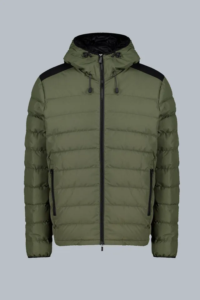 ciesse-outdoor-stevenson-daunenjacke-oliv-kapuze-daune image 1