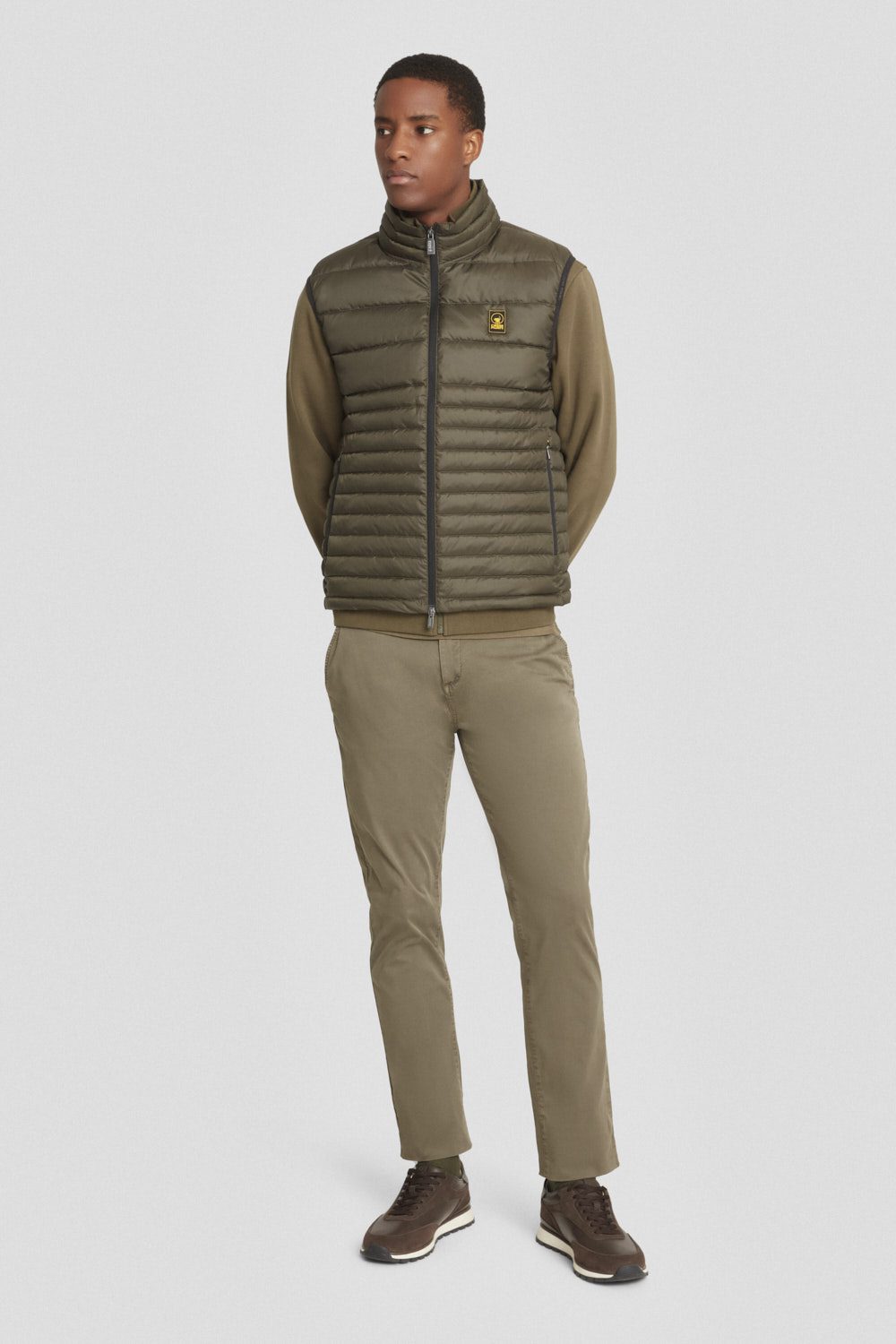 ciesse-outdoor-gilet-steppweste-milit-rgr-n-recycelt image 1