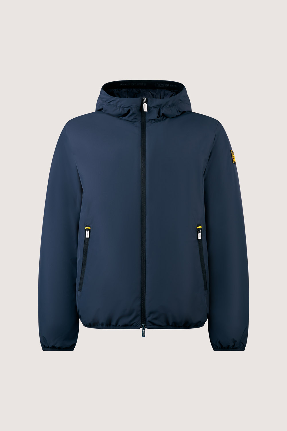 ciesse-peter-winterjacke-blau-mit-kapuze-wattiert-dwr image 3