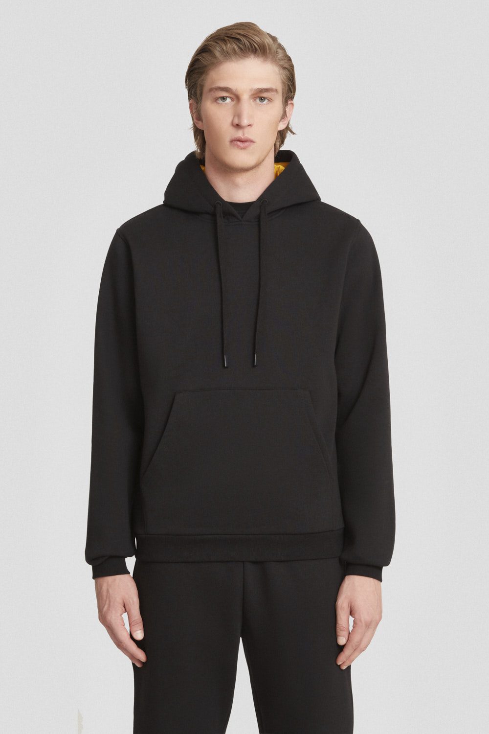 ciesse-outdoor-felpe-hoodie-schwarz-kapuze-herren image 1