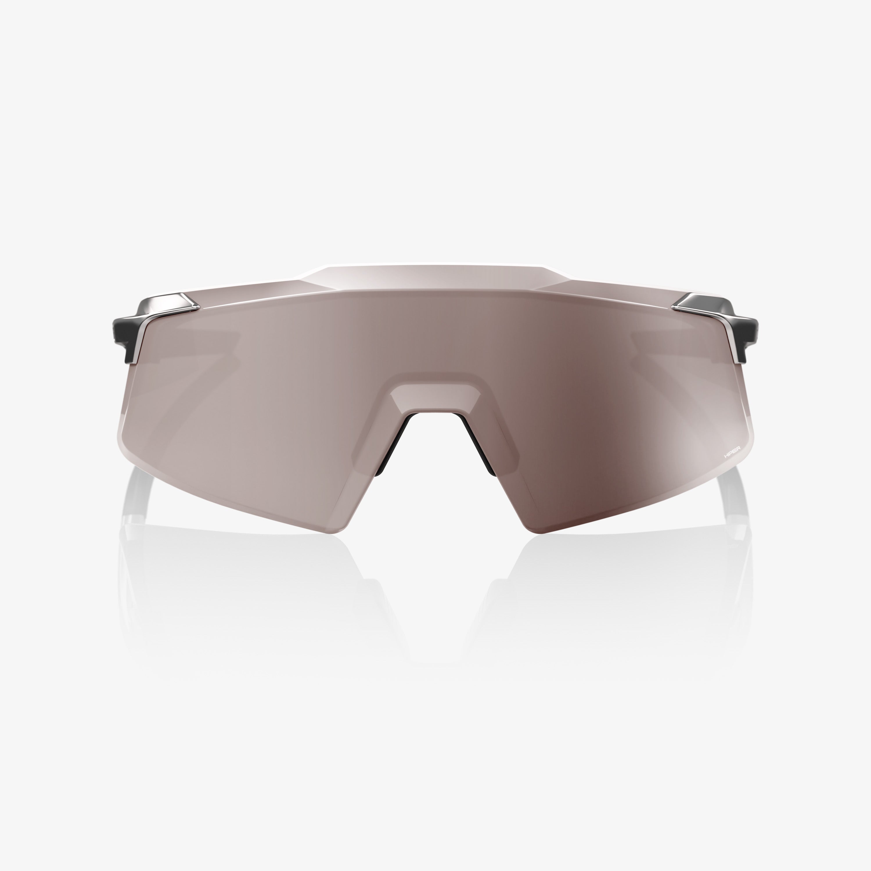 100-aerocraft-gloss-black-sportbrille-hiper-silver-mirror image 2
