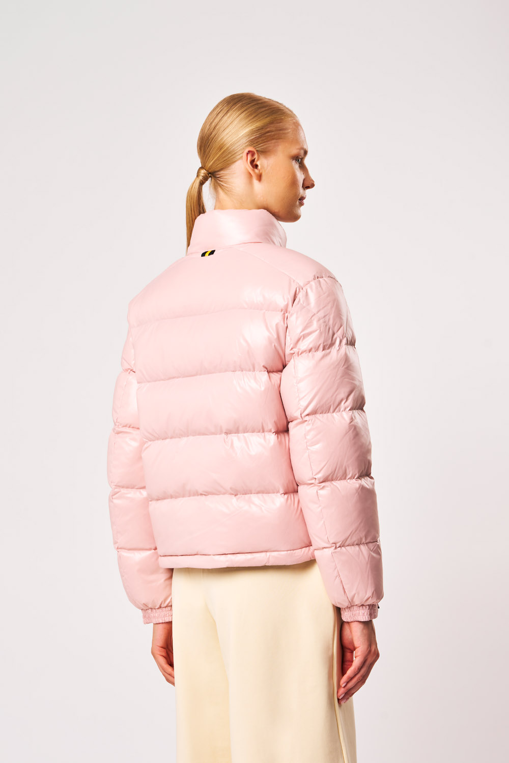 ciesse-piumini-noletta-daunenjacke-rosa-ohne-kapuze image 5