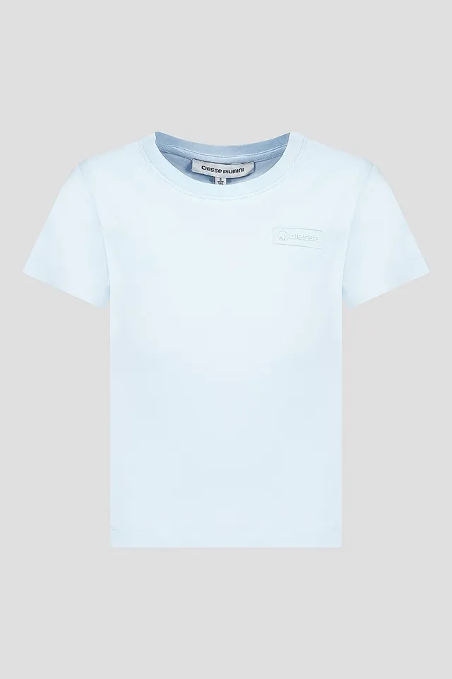 ciesse-outdoor-t-shirt-basica-t-shirt-hellblau-baumwolle image 1