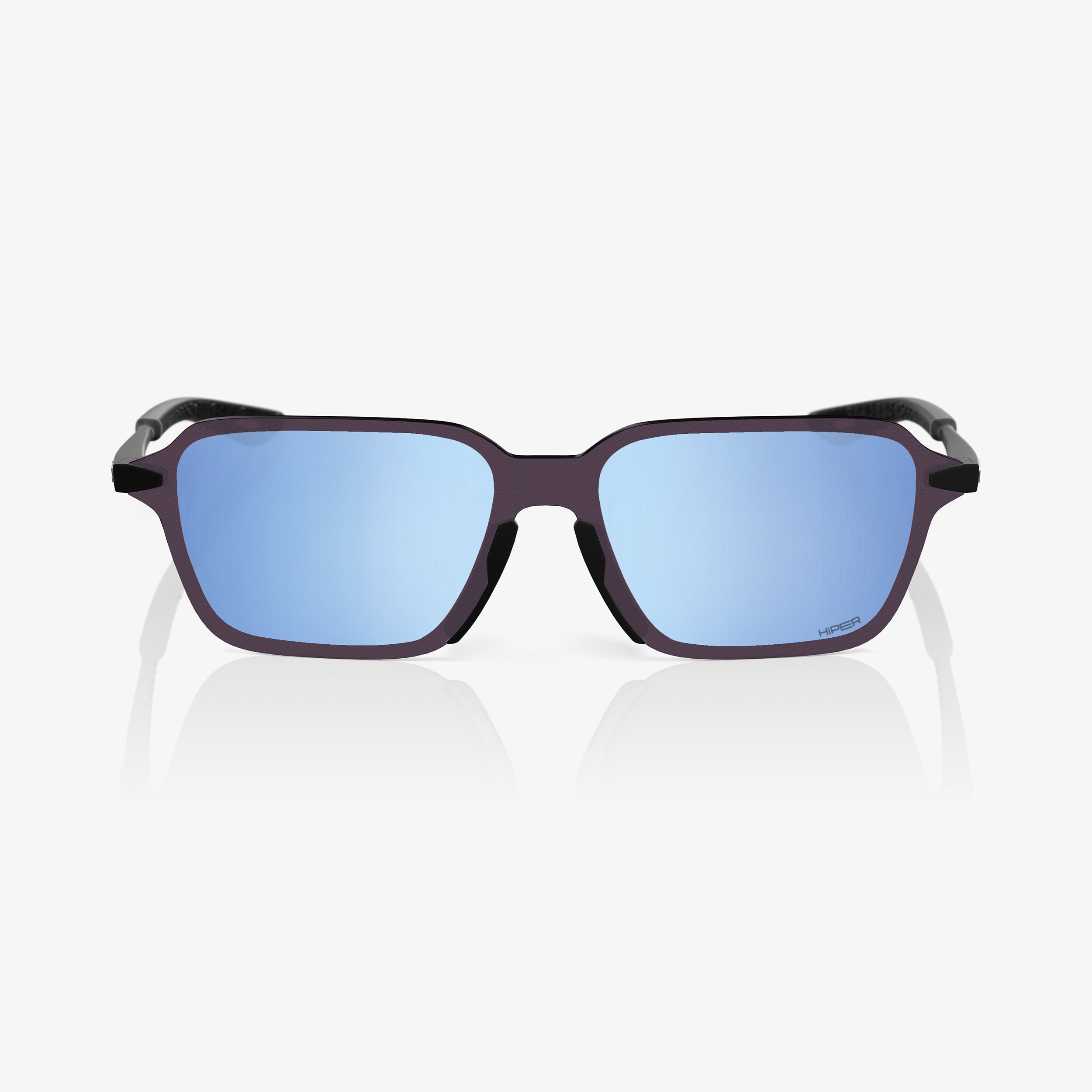 100-legere-trap-sonnenbrille-schwarz-hiper-blue image 2