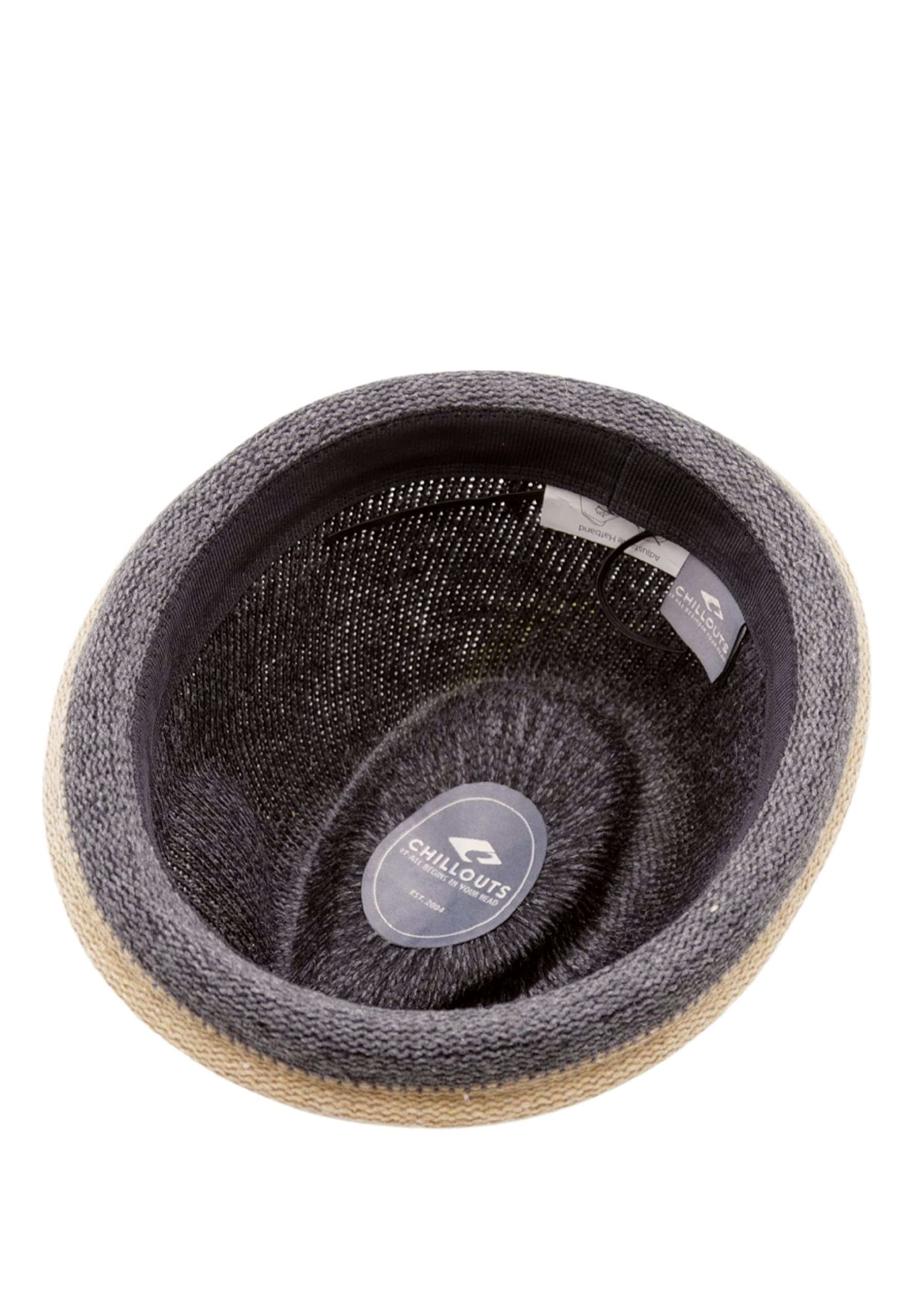 chillouts-boston-hut-herren-grey-brown-s-m-vegan image 6
