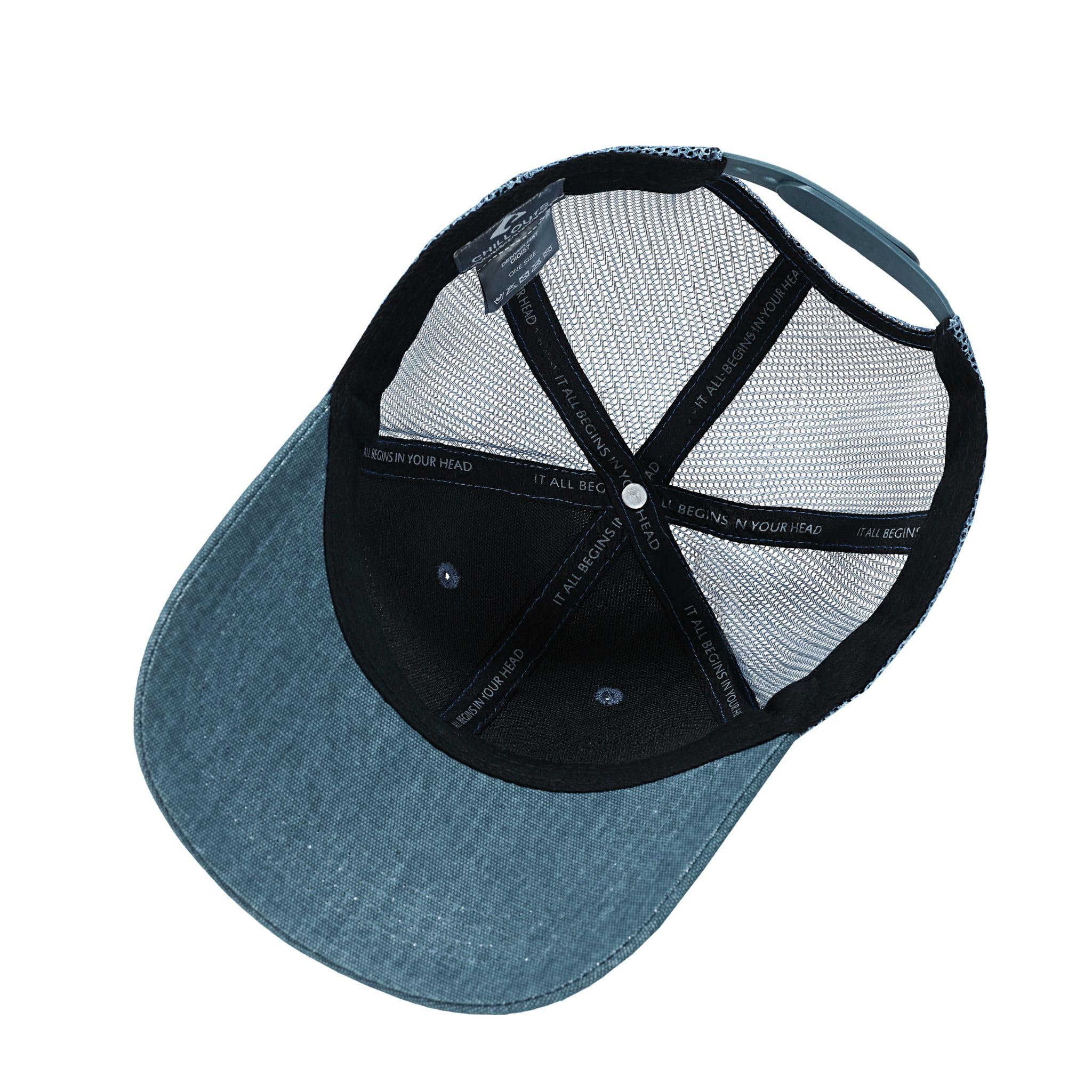 chillouts-denver-cap-trucker-cap-blau-snapback image 5