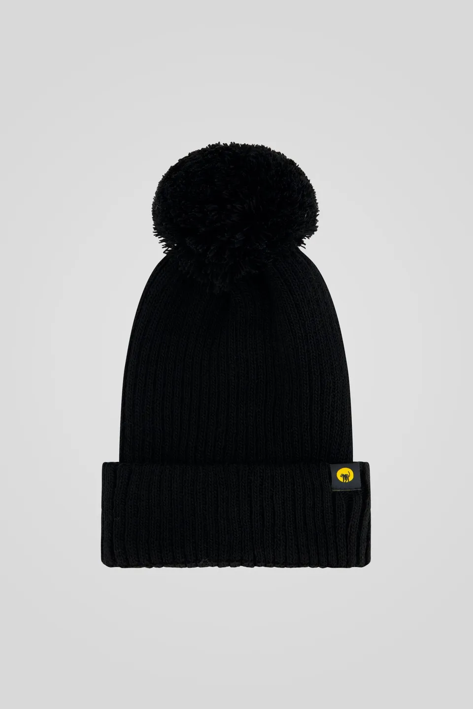 ciesse-outdoor-cappelli-strickm-tze-schwarz-mit-bommel-acryl image 1