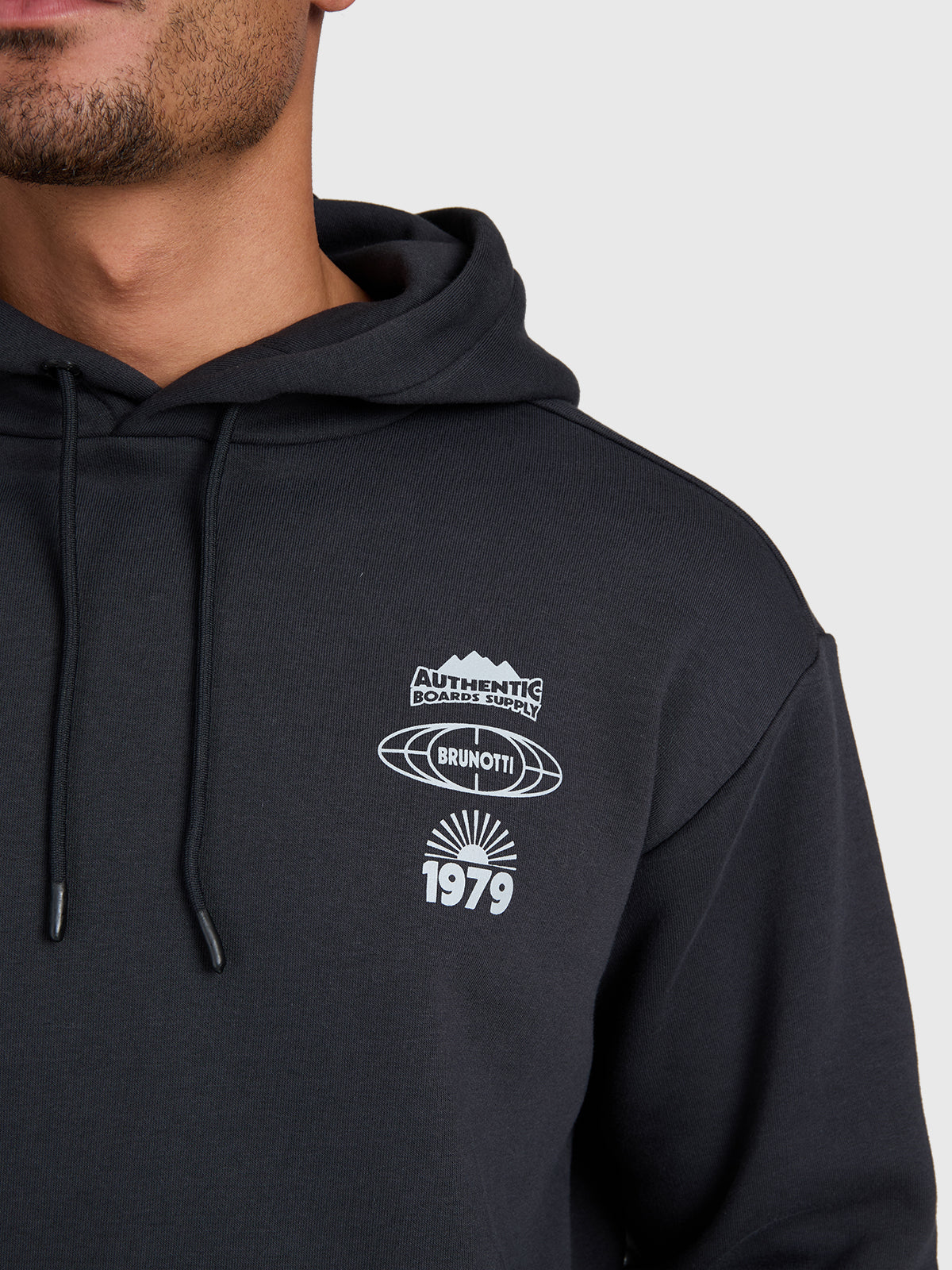 brunotti-myne-sweater-herren-schwarz-baumwolle-kapuze image 6