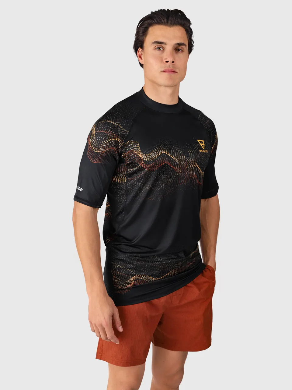 brunotti-waveguard-rashguard-herren-pirate-black-lsf-50 image 1