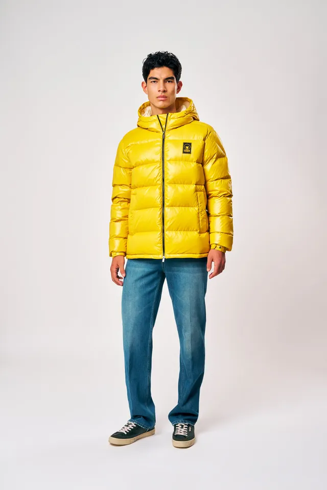 ciesse-outdoor-jambo-daunenjacke-gelb-kapuze-daunen image 1
